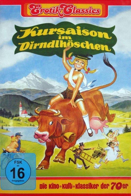 Movie poster for Kursaison im Dirndlhöschen (1981)