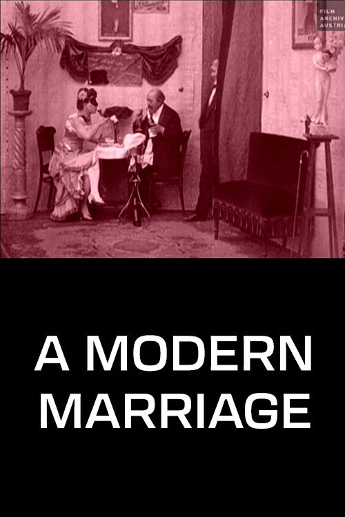 Movie poster for A Modern Marriage (1907)