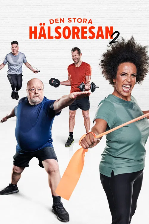 Den stora hälsoresan poster