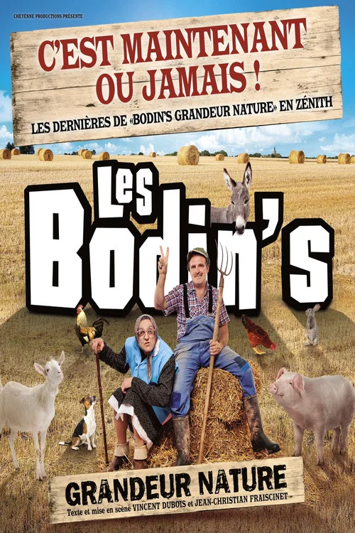 Movie poster for Les Bodin's - Grandeur Nature - La Dernière Des Zénith (2023)