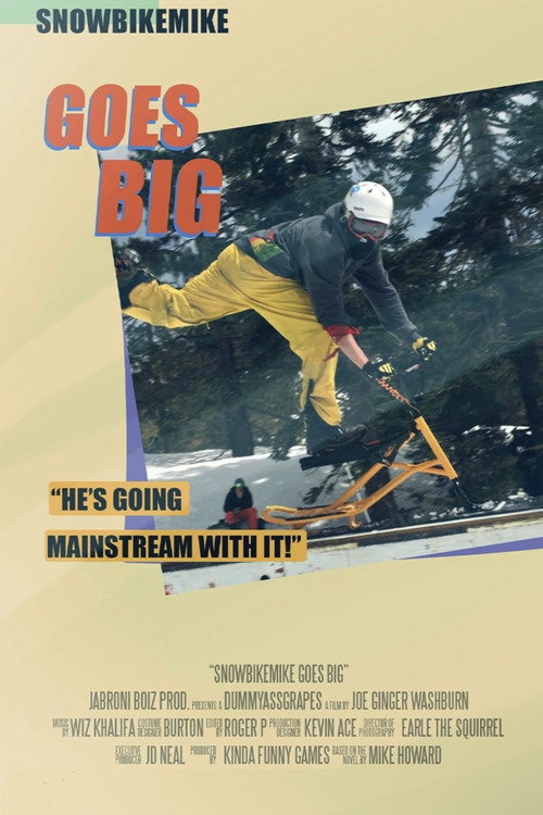 Movie poster for SnowBikeMike Goes Big (2010)