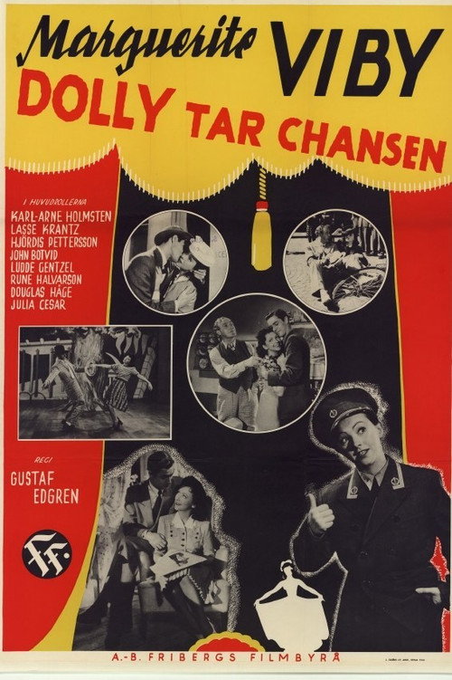 Movie poster for Dolly tar chansen (1944)