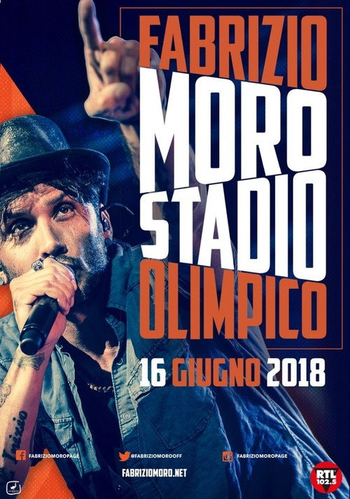 Movie poster for Fabrizio Moro: Stadio Olimpico (2018)