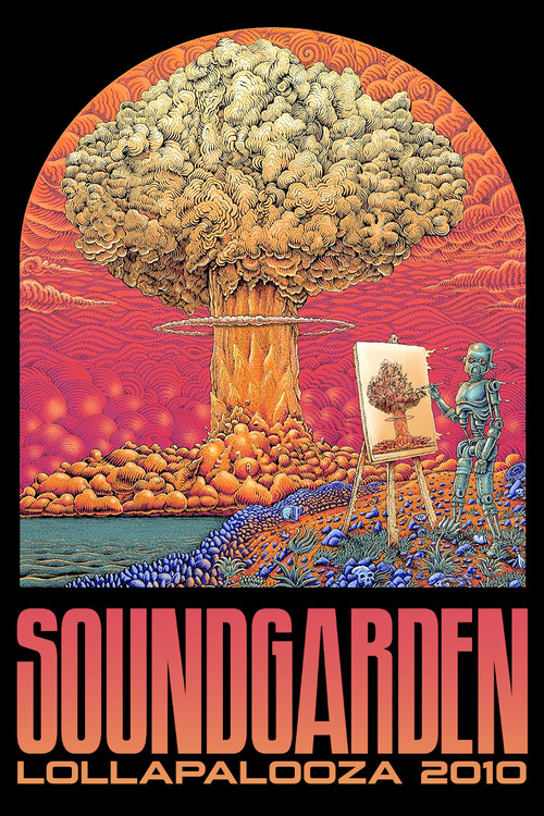 Movie poster for Soundgarden - Live At Lollapalooza (2010)