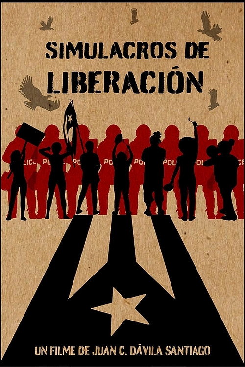 Movie poster for Simulacros de liberación (2021)