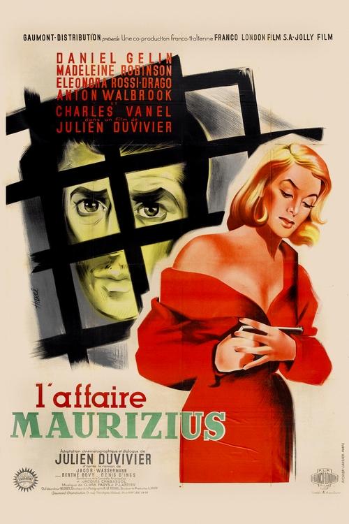 Movie poster for On Trial (1954)
