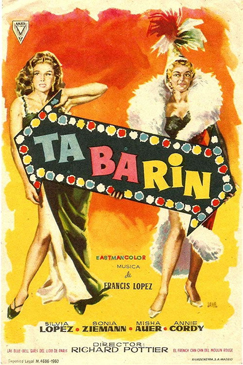 Movie poster for Tabarin (1958)