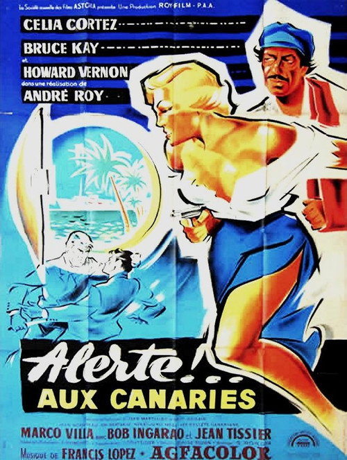 Movie poster for Alert in the Canary Islands (1956)