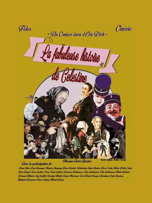 Movie poster for La fabuleuse histoire de Célestine (2016)