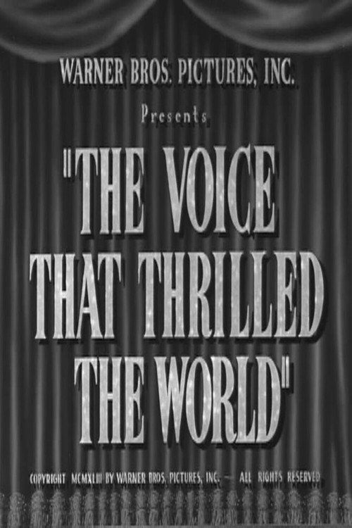 Movie poster for The Voice That Thrilled the World (1943)
