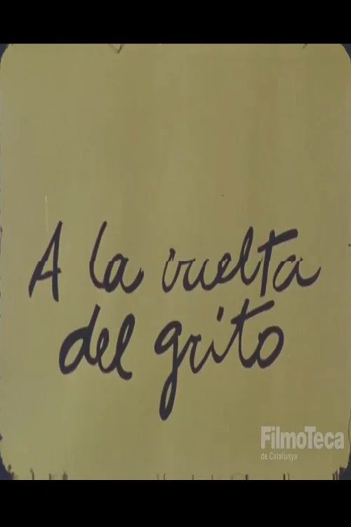 Movie poster for A la vuelta del grito (1977)