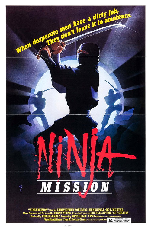 Movie poster for The Ninja Mission (1984)