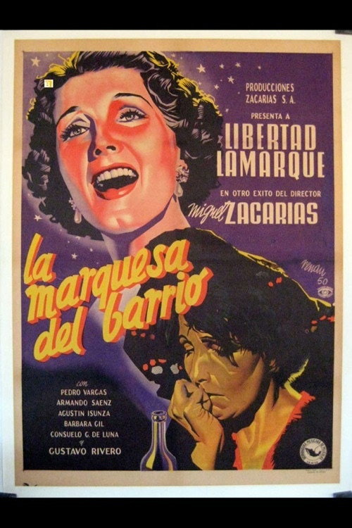 Movie poster for La marquesa del barrio (1951)