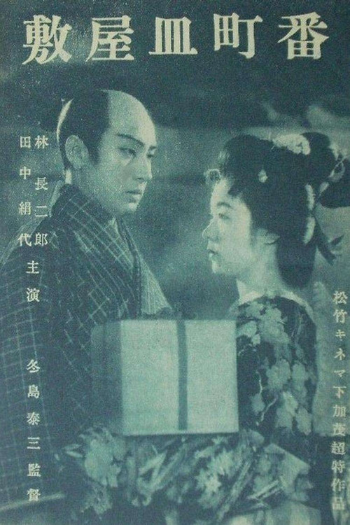 Movie poster for Banchō sarayashiki (1937)