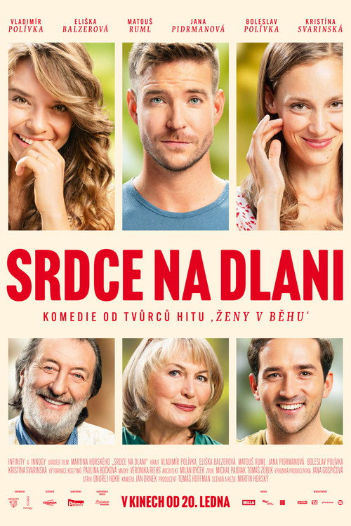 Movie poster for Srdce na dlani (2022)