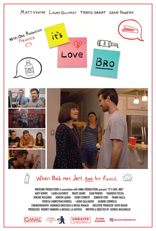 Movie poster for It's Love, Bro (2023)
