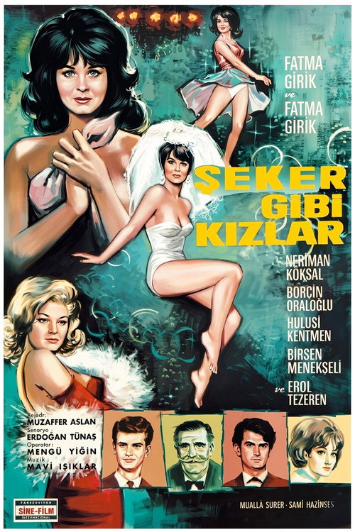 Movie poster for Şeker Gibi Kızlar (1965)