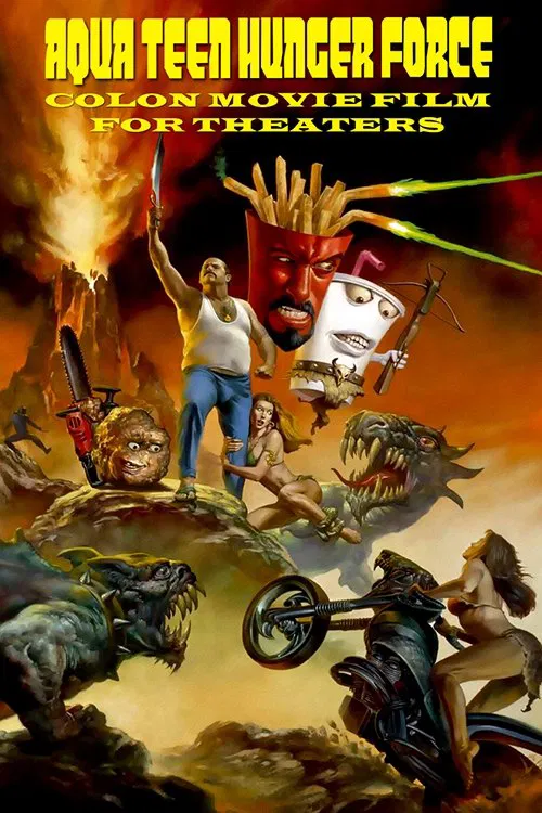 Movie poster for Aqua Teen Hunger Force Colon Movie Film for Theaters (2007)