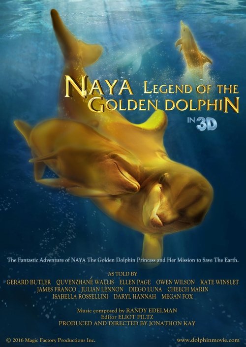 Movie poster for Naya: Legend of the Golden Dolphin