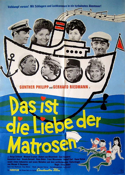 Movie poster for Das ist die Liebe der Matrosen (1962)