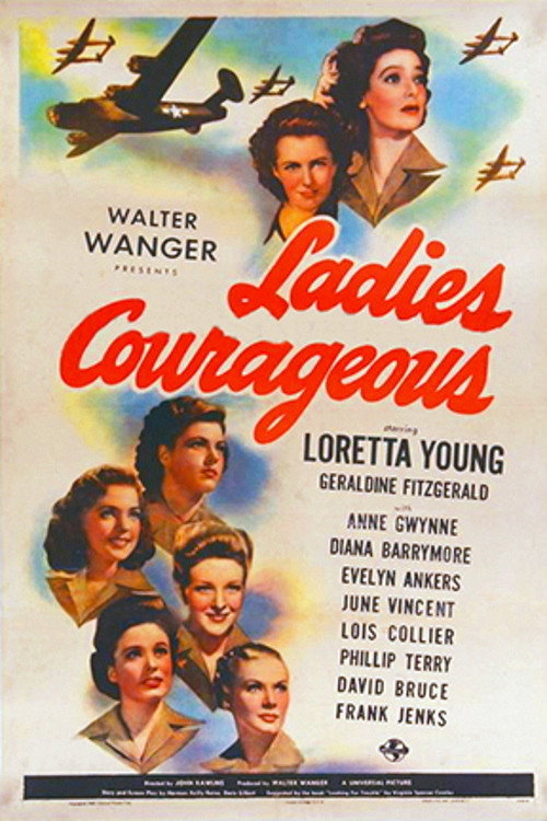 Movie poster for Ladies Courageous (1944)
