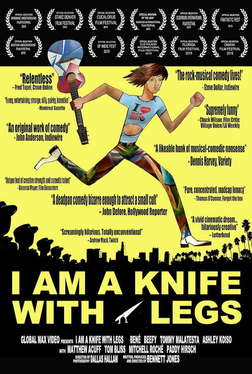Movie poster for I Am a Knife with Legs (2014)