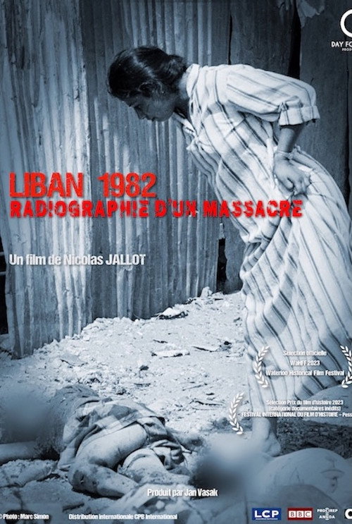 Movie poster for Lebanon 1982 - X-ray of a massacre (2023)