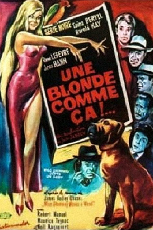 Movie poster for A Blonde Like That (1963)