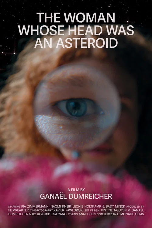 Movie poster for THE WOMAN WHOSE HEAD WAS AN ASTEROID (2026)