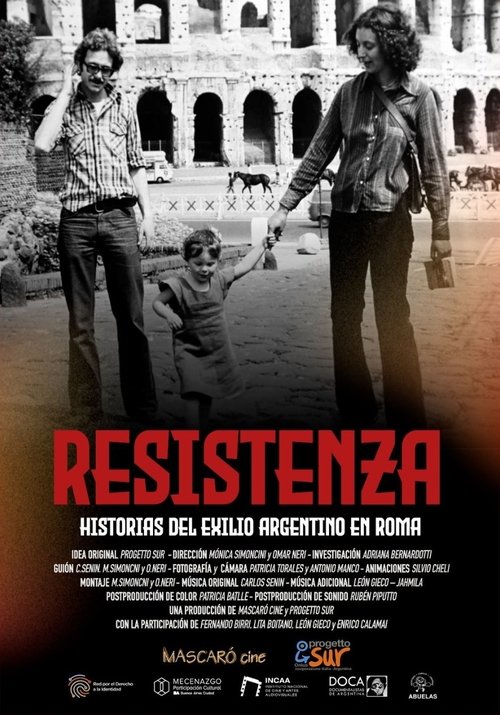 Movie poster for Resistenza: Historias del exilio argentino en Roma (2024)