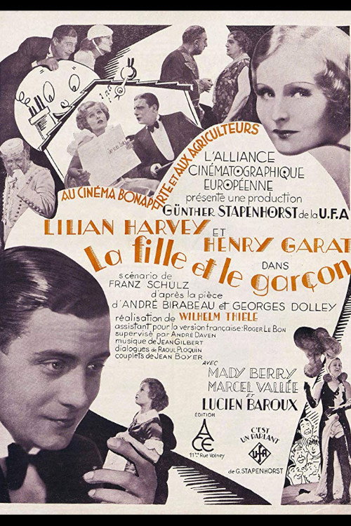 Movie poster for The girl and the boy (1931)