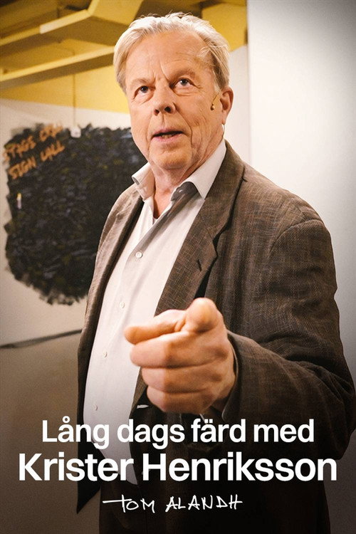 Movie poster for Lång dags färd med Krister Henriksson (2025)