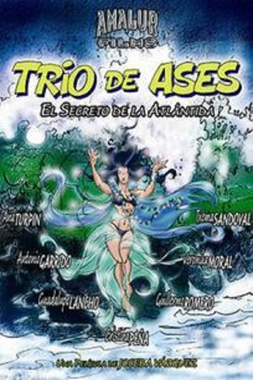 Movie poster for Trío de ases: el secreto de la Atlántida (2008)