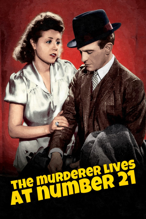Movie poster for The Murderer Lives at Number 21 (1942)