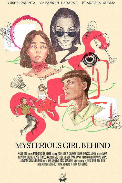 Movie poster for Mysterious Girl Behind