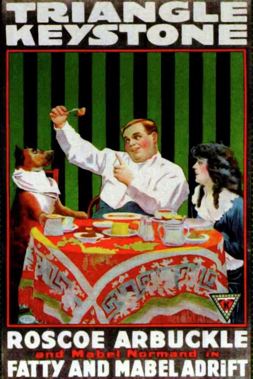 Movie poster for Fatty and Mabel Adrift (1916)