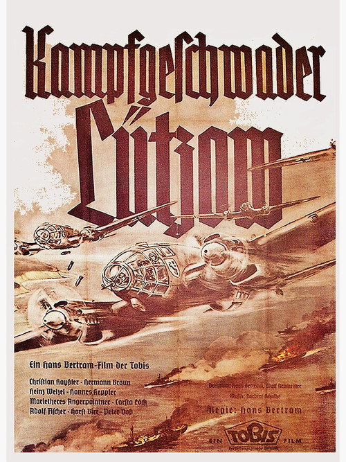 Movie poster for Battle Squadron Lützow (1941)