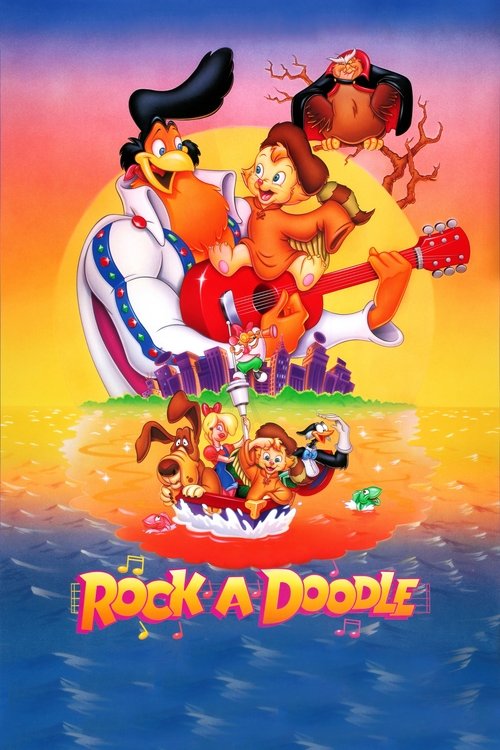 Movie poster for Rock-A-Doodle (1991)