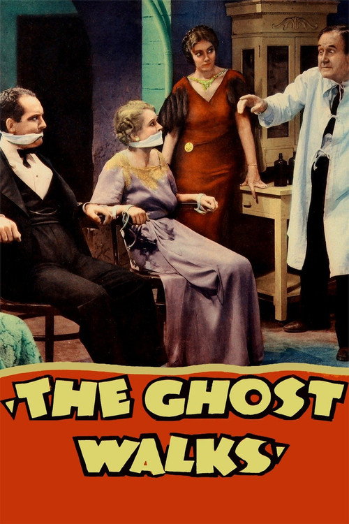 Movie poster for The Ghost Walks (1934)