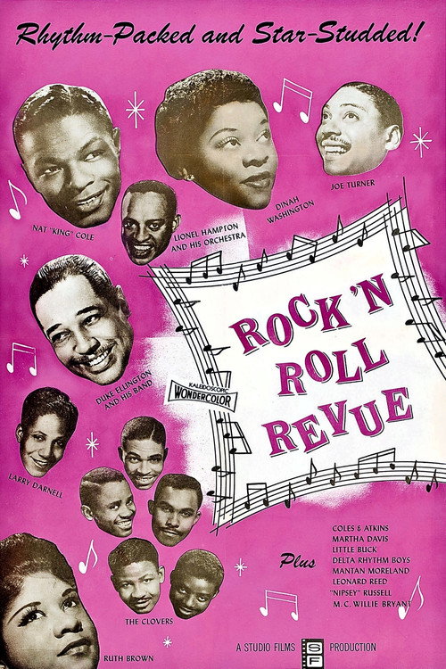 Movie poster for Rock 'n' Roll Revue (1955)