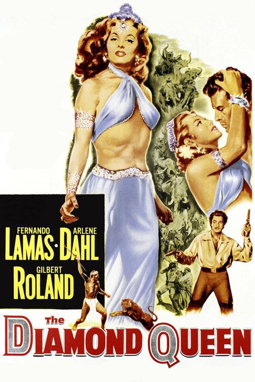 Movie poster for The Diamond Queen (1953)