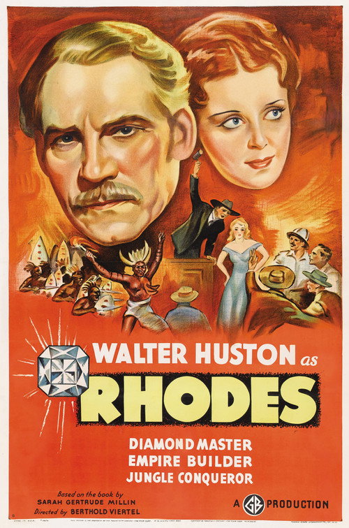 Movie poster for Rhodes of Africa (1936)