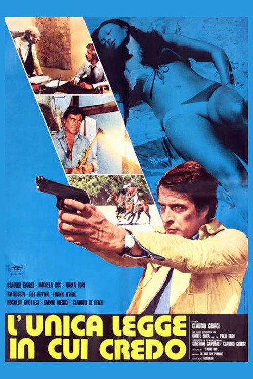 Movie poster for L'unica legge in cui credo (1976)