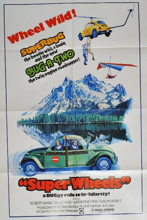 Movie poster for Superbug, the Craziest Car in the World (1975)