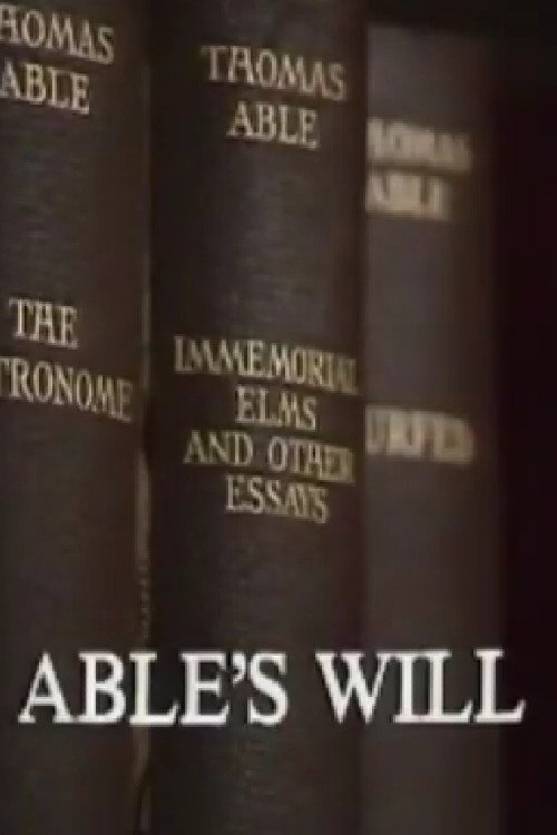 Movie poster for Able's Will (1977)