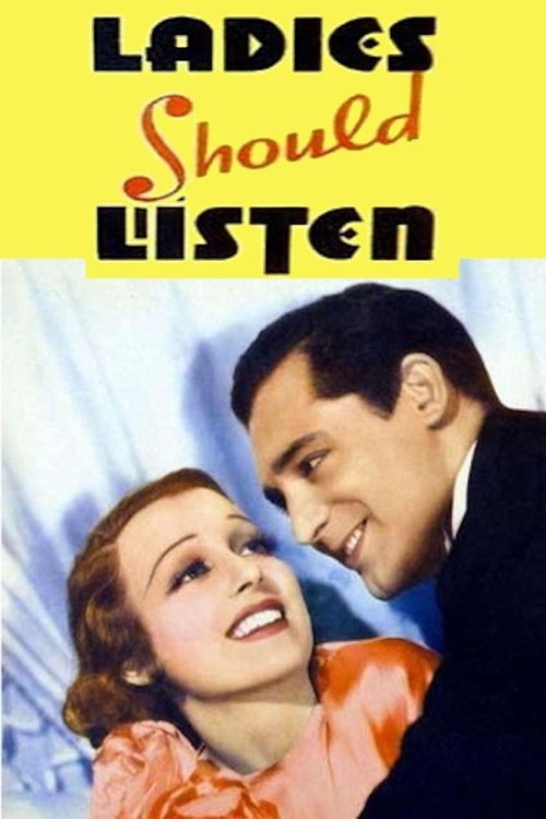 Movie poster for Ladies Should Listen (1934)