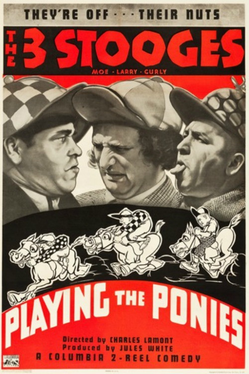 Movie poster for Playing the Ponies (1937)
