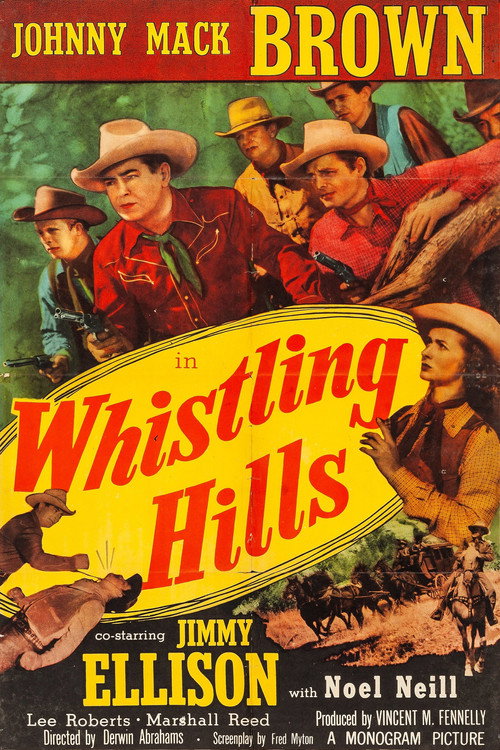 Movie poster for Whistling Hills (1951)