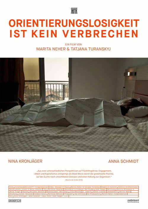 Movie poster for Disorientation Is Not a Crime (2017)