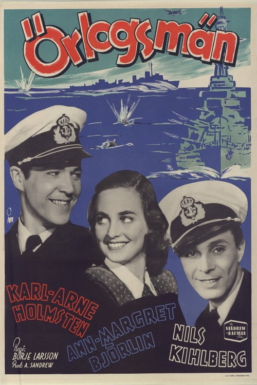 Movie poster for Örlogsmän (1943)